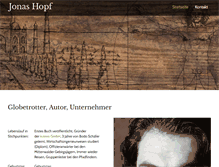 Tablet Screenshot of jonashopf.de